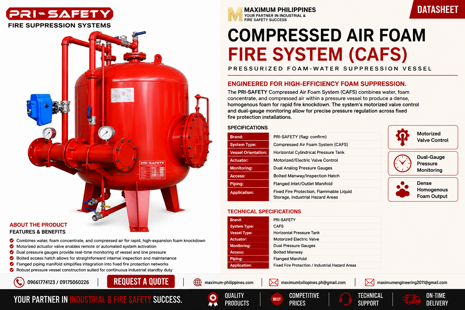 Compressed Air Foam Fire System Brochure