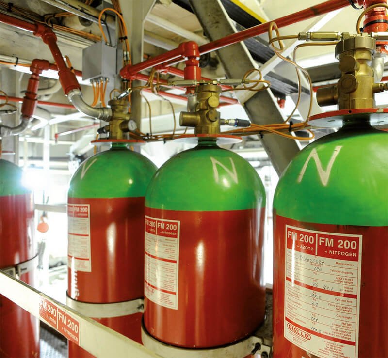 FM-200 (HFC-227ea) Clean Agent Gas